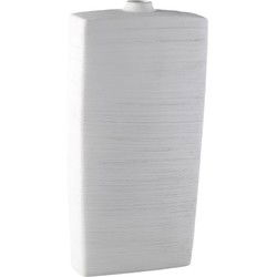 PTMD Vaas Janettee - 30x12x60 cm - Keramiek - Wit