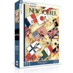 Vertaal New York Puzzle Company Zomer Olympische Spelen - 500 stukjes naar het Nederlands.