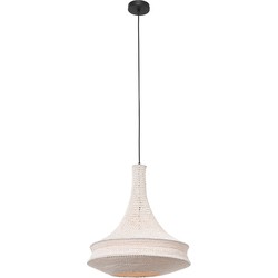 Anne Lighting - hanglamp - Marrakesch - wit - touw - Ø 50cm - E27 - 3395W