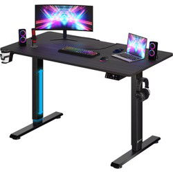 Zit Sta Bureau In hoogte verstelbaar Donkerbruin 110x60x73-118cm