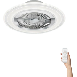 Plafondventilator Emily met verlichting - Ø60cm - 3 snelheden - Afstandsbediening - Zwart