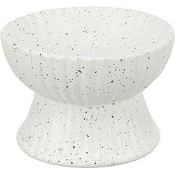 TRIXIE VOERBAK / DRINKBAK KAT VERHOOGD KERAMIEK WIT 200 ML 13 CM
