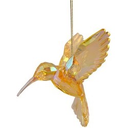 Hummingbird Yellow 3 x 4 x 3.5 Inch