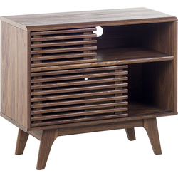 Beliani CLEVELAND - Sideboard-Donkere houtkleur-MDF