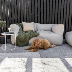 Buitenkleed Dahl Grijs Eva Interior - Polypropyleen - 240 x 340 cm - (XL)