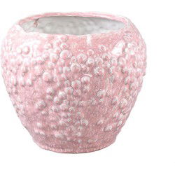 PTMD Bloempot Avis - 26x26x22 cm - Keramiek - Roze