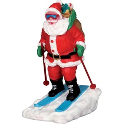 Santa skier