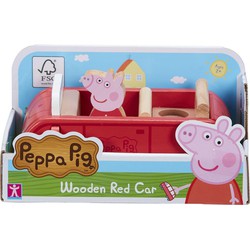 Peppa Pig Peppa Pig Wooden Family Car With Peppa Figure