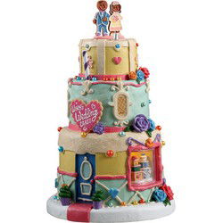 Wendy's Wedding Cakes 18x19x29 cm Kersthuisje