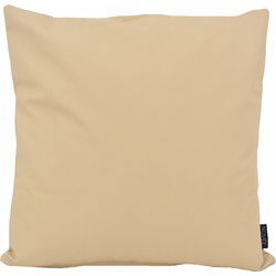 Sierkussen Cuir Beige | 45 x 45 cm | PVC / PU Leder
