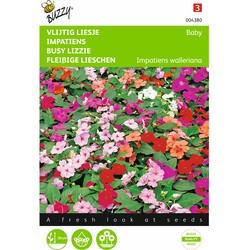 2 stuks - Impatiens Walleriana Baby Gemengd