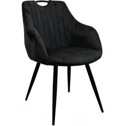 MX Sofa Eetkamerstoel Royce Antraciet