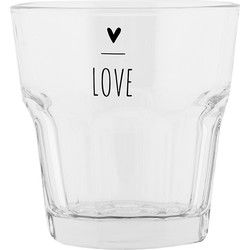 Clayre & Eef Waterglas Transparant Glas
