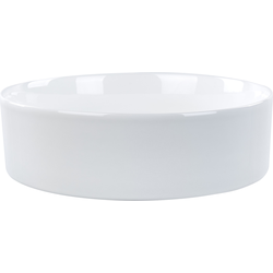 TEBAR - Wastafel - Wit - 40 cm - Keramiek