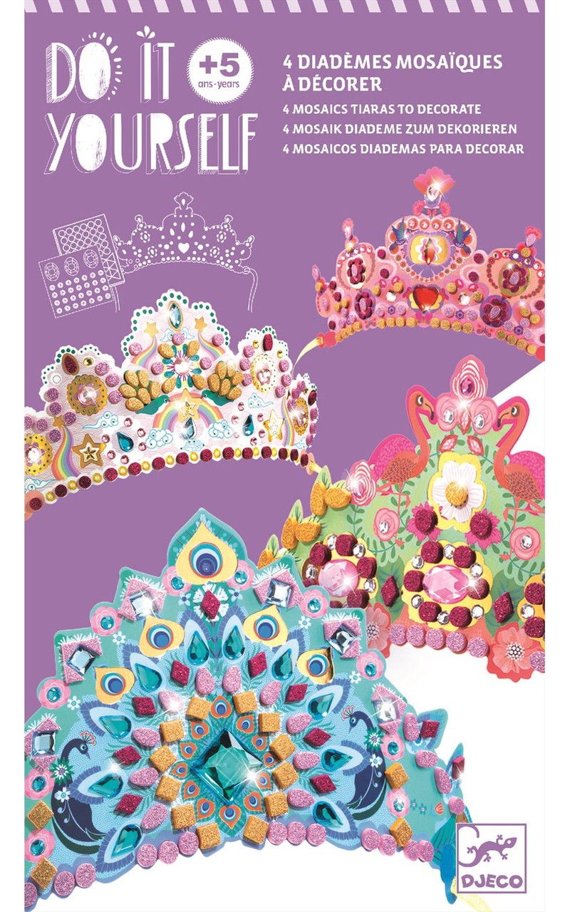 Djeco Djeco mozaïeken & stickers Like A Princess - 