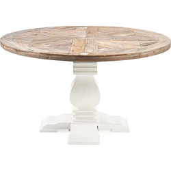 Riviera Maison Crossroads Round Dining Table, dia 140 cm