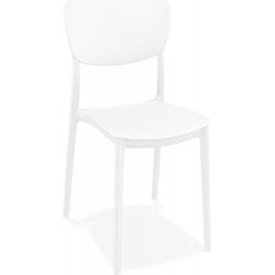 OMA keukenstoel 53x45x82 cm Wit