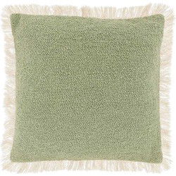 Unique Living - Kenley kussen - 45x45cm - theegroen