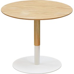 Ronde design salontafel DILA beige