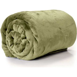 Unique Living - Plaid Enzo - 130x180cm - Tea Green