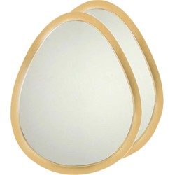mirror egg XL copper - per piece