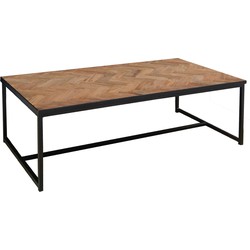 D - Livingfurn - Salontafel Accent - 65x120x40 - Teakhout