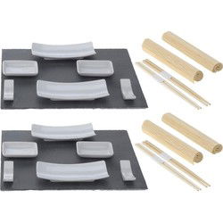 Sushi lunch/diner set voor 6 personen - Snack en tapasschalen