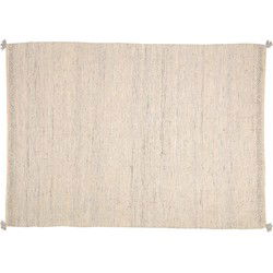 Kave Home - Vloerkleed Carime beige 160 x 230 cm