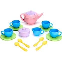 Green Toys Green Toys - Theeservies Met Roze Theepot