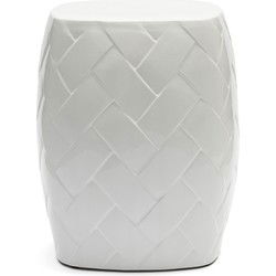 Riviera Maison Tavira End Table, white