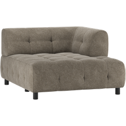 WOOOD Louis 1,5-Zits Chaise Longue - Polyester - Leaf - 73x122x140