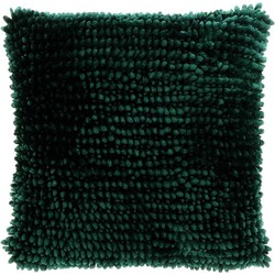 Unique Living | Kussen Max 45x45cm dark green | Kussen woonkamer of slaapkamer