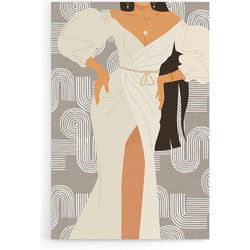 Elegant Dress - Walljar - Wanddecoratie - Poster