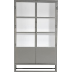 Kast Stone/Wit - 120x40x200cm - Kast Urban