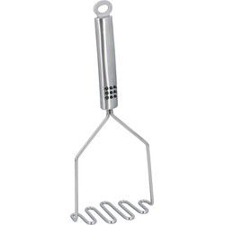 Alpina Pureestamper - RVS - 27 cm - aardappel stamper - stampotstamper - Aardappelstampers