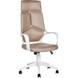 Beliani DELIGHT - Bureaustoel-Beige-Polyester