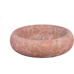 PTMD Aly Red cement round bowl big