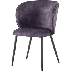 Tower living Perano sidechair - fabric Adore 29 Dark grey