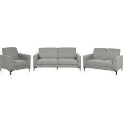 FENES - Woonkamerset - Grijs - Polyester