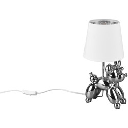 Design Tafellamp Bello - Kunststof - Zilver