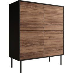 Meubella - Dressoir Cordoba - Eiken - 102 cm
