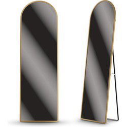 Passpiegel - Ovale Spiegel - 160x60cm - Goud