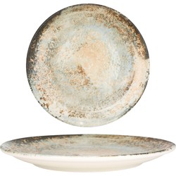 Rinart Dessertbord - Obvara - Porselein - 23 cm - set van 6