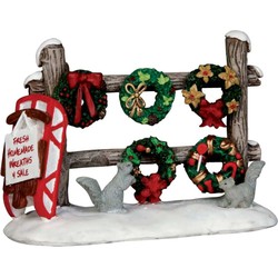 Weihnachtsfigur Christmas wreaths 4 sale - LEMAX
