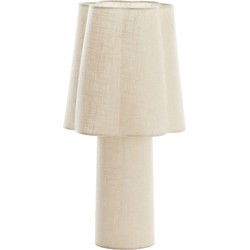 Light & Living - tafellamp - Musaby - naturel - textiel - schemerlamp - E27 - 1892882