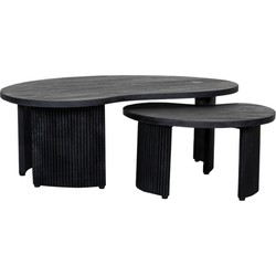 Salontafel Set Timon 100x58x40 cm