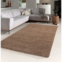 Hoogpolig vloerkleed - Candy Shaggy Mocca - 120 X 170 CM