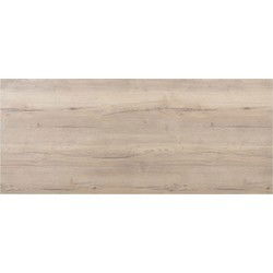 Goa Tafelframe Antracite Met HPL Tafelblad Teak Pattern 280 x 95 cm