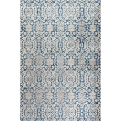 Safavieh Traditioneel Geweven Binnen Vloerkleed, Sofia Collectie, SOF381, in Blauw & Beige, 244 X 335 cm