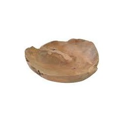 Tess salad bowl dia. 25x6 cm teak - Max&Luuk